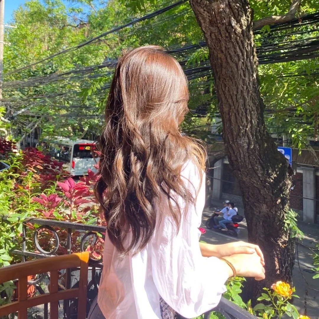 蓝色的花
